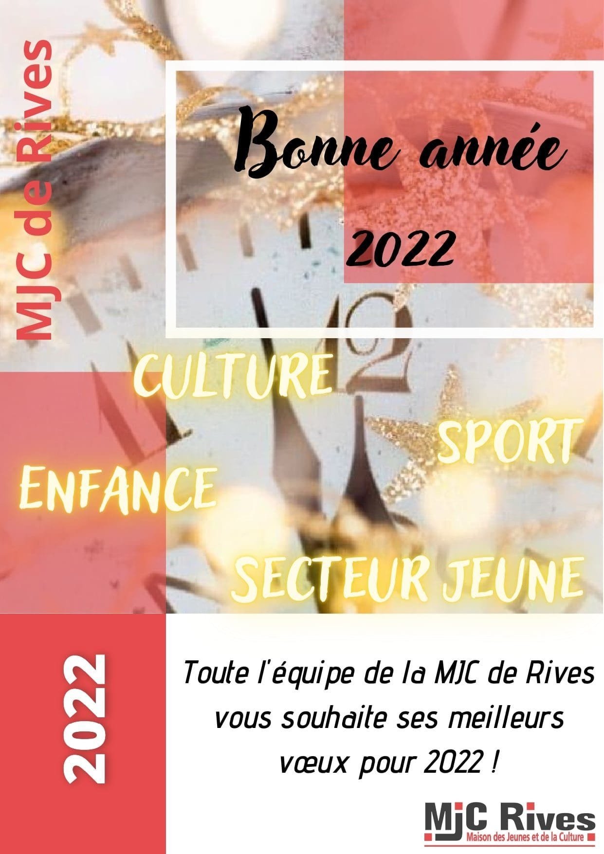 Meilleurs vœux pour 2022 !