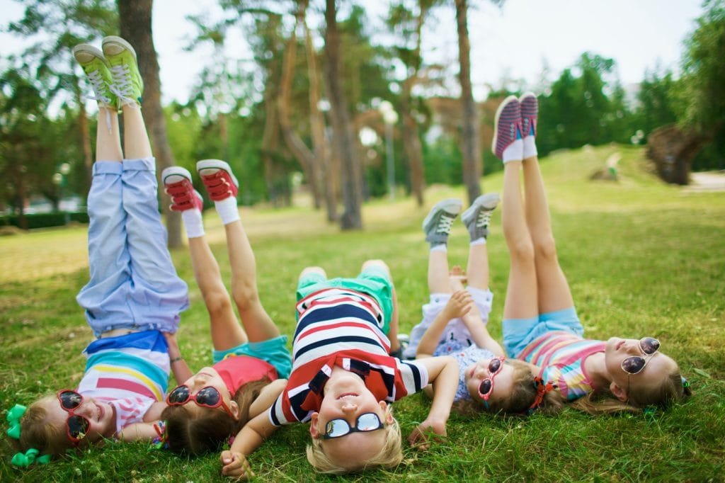 Children at leisure