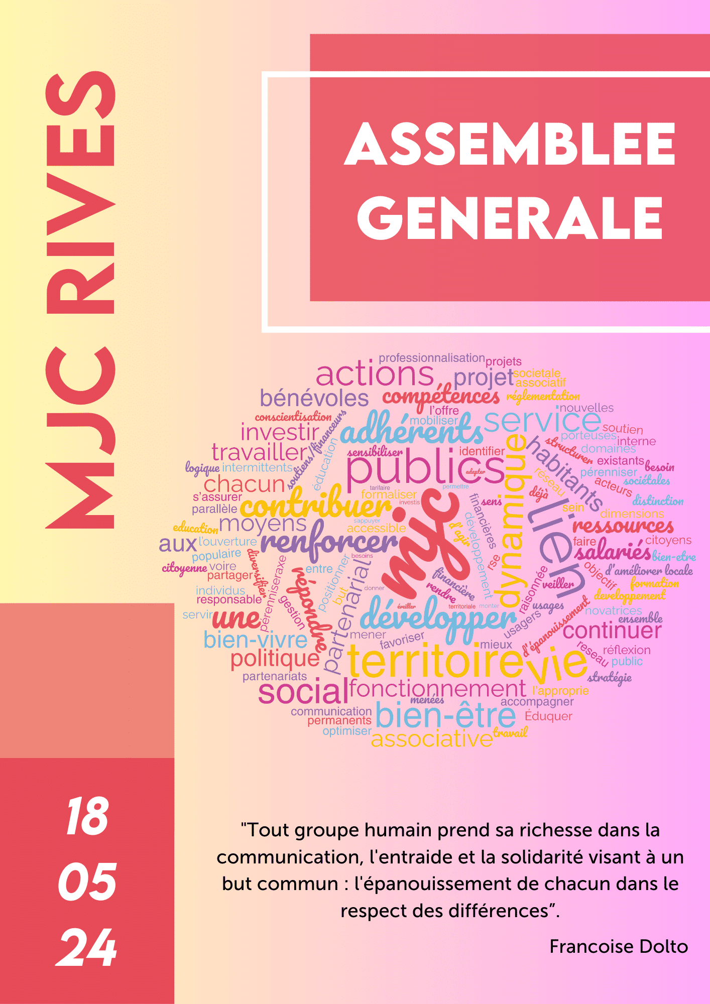 Assemblée Générale : un RDV essentiel et sympa pour vous et votre MJC !