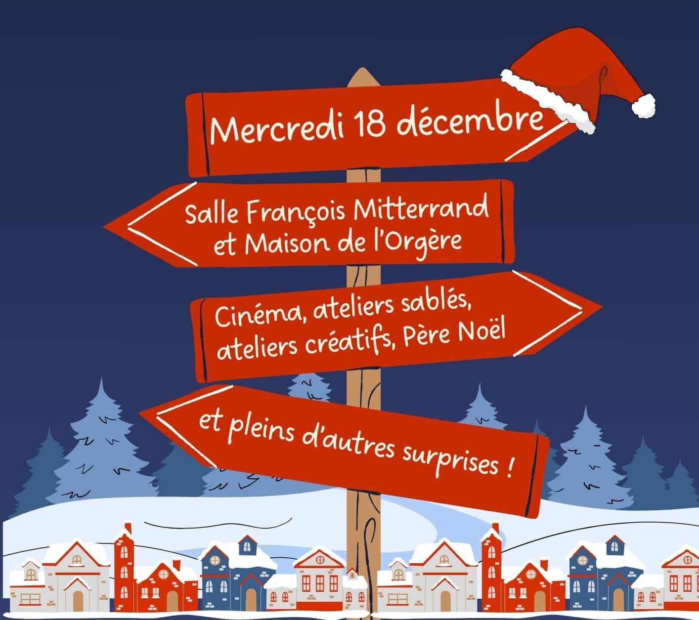 Journée festive de Noël le 18 décembre